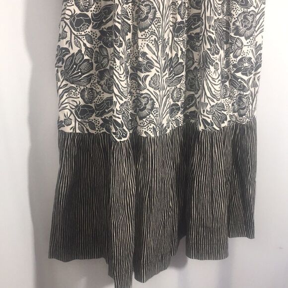 Anthropology ADRIENNE Flounced MIDI Dress - Picture 7 of 10